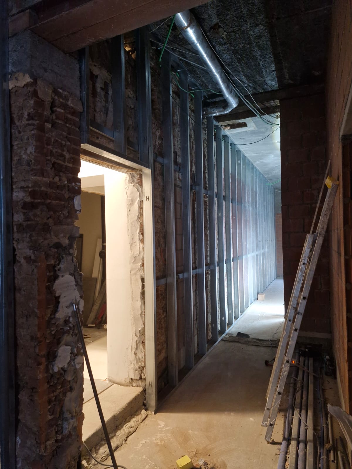Gang voor renovatie – beginsituatie
